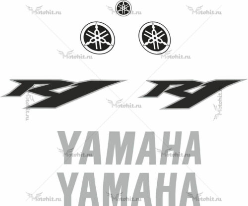 Комплект наклеек Yamaha YZF-R1 2012 TXT