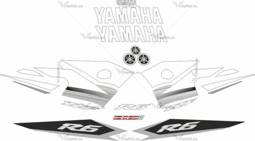 Комплект наклеек Yamaha YZF-R6 2003 2