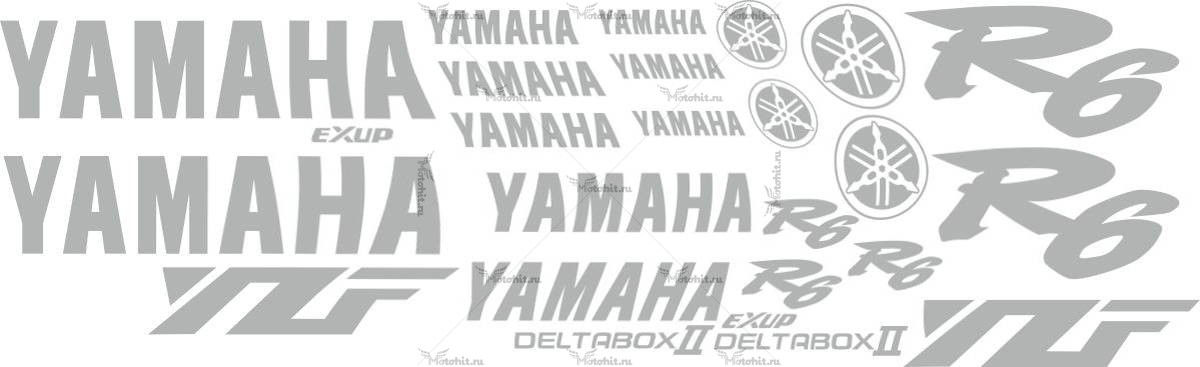 Комплект наклеек Yamaha YZF-R6 2003 23-STICKER