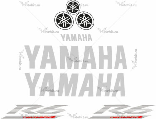 Комплект наклеек Yamaha YZF-R6 2005 TXT