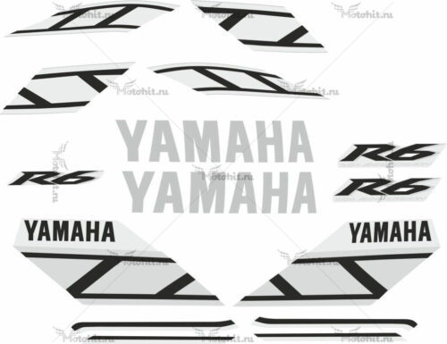 Комплект наклеек Yamaha YZF-R6 2006 50TH-ANNIVERSARY