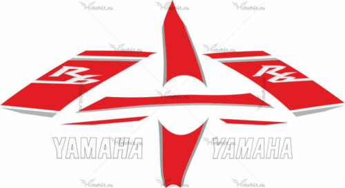 Комплект наклеек Yamaha YZF-R6 2008-2009 RED