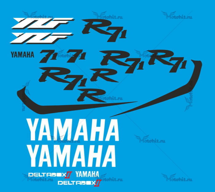 Комплект наклеек Yamaha R71 KIT