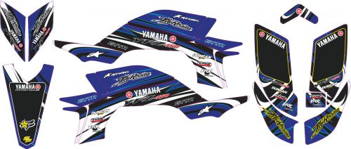 Комплект наклеек на YAMAHA YFZ-450R 2003-2008 NEW-3