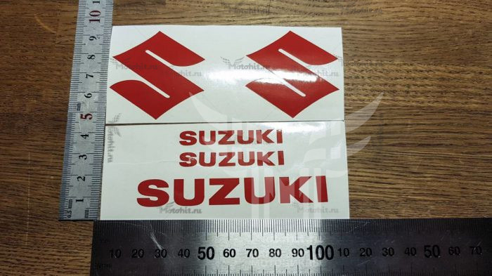 Символы и надписи Suzuki