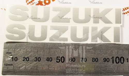 Маленькая надпись Suzuki 10см