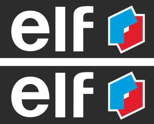 Наклейка логотип ELF
