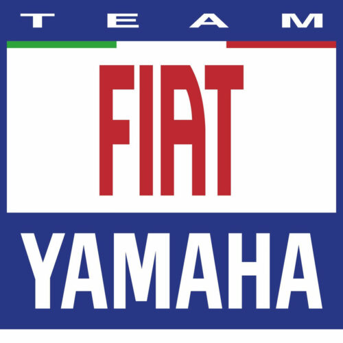 Наклейка логотип FIAT-YAMAHA-TEAM