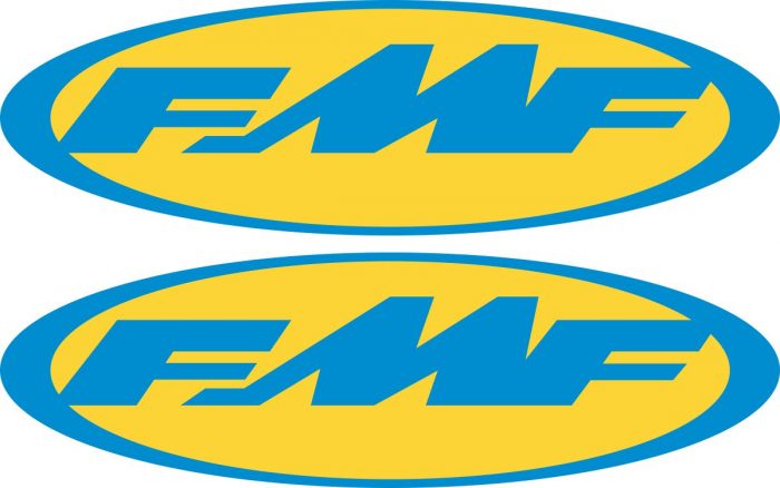 Наклейка логотип FMF-BLUE