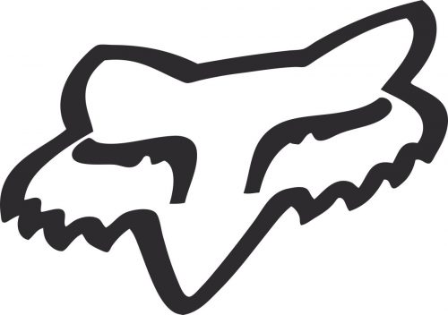 Наклейка логотип FOX