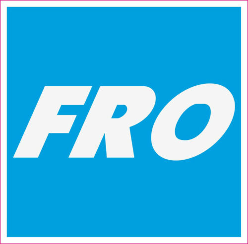 Наклейка логотип FRO