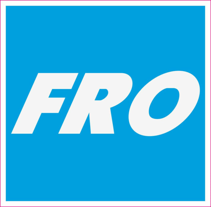 Наклейка логотип FRO