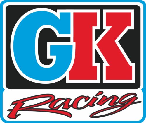 Наклейка логотип GK-RACING