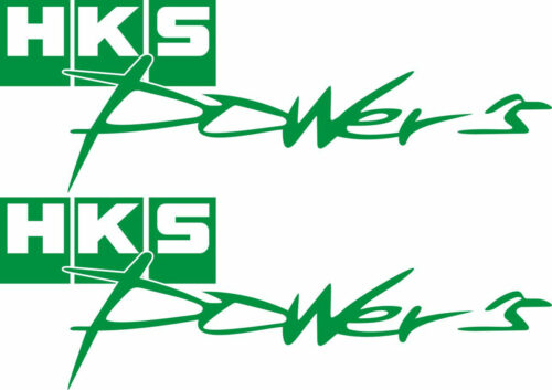 Наклейка логотип HKS-POWERS