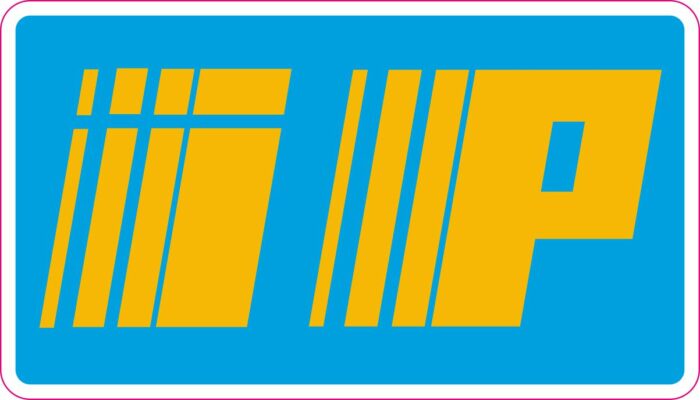 Наклейка логотип IP