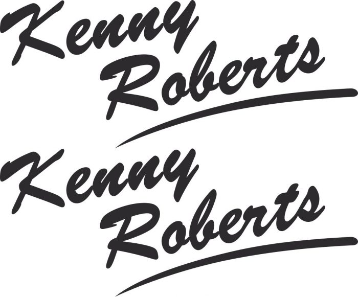 Наклейка логотип KENNY-ROBERTS