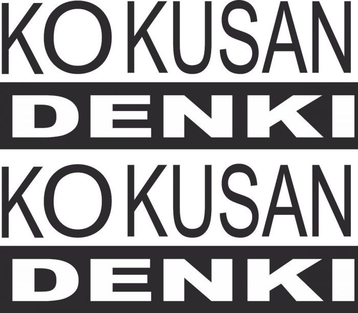 Наклейка логотип KOKUSAN-DENKI