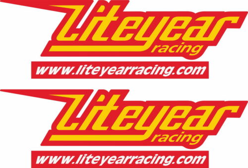 Наклейка логотип LIGHTYEAR-RACING