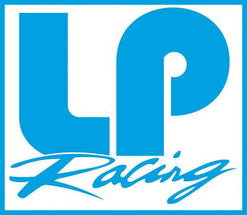 Наклейка логотип LP-RACING