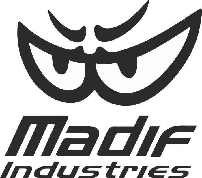 Наклейка логотип MADIF