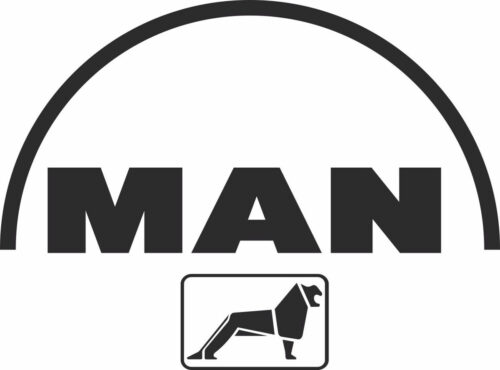 Наклейка логотип MAN