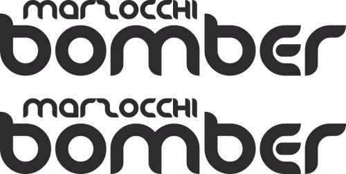 Наклейка логотип MARZHOCCHI-BOMBER
