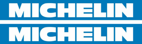 Наклейка логотип MICHELIN-BLUE-WHITE
