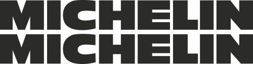 Наклейка логотип MICHELIN-STREIGHT