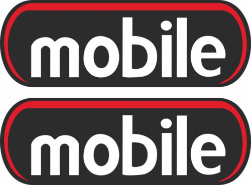 Наклейка логотип MOBILE