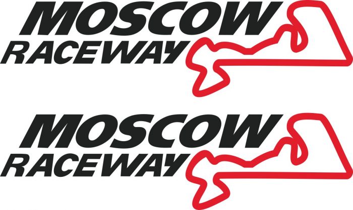Наклейка логотип MOSCOW-RACEWAY