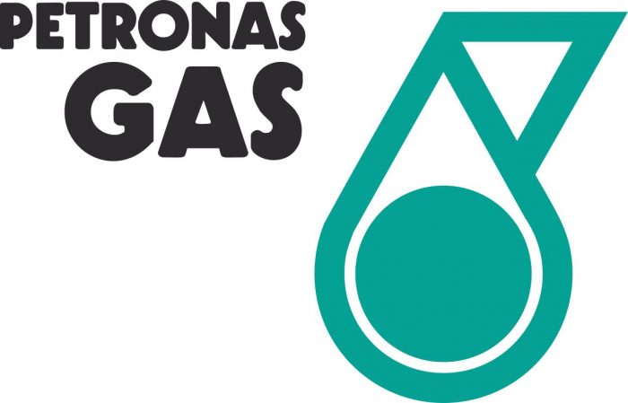 Наклейка логотип PETRONAS-GAS