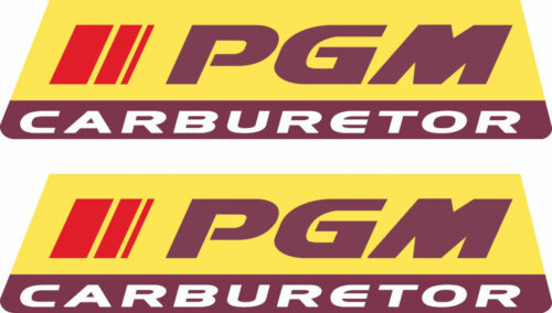 Наклейка логотип PGM