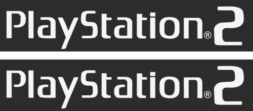 Наклейка логотип PLAYSTATION-II