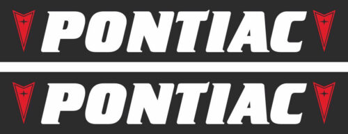 Наклейка логотип PONTIAC