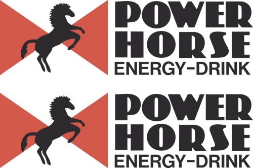 Наклейка логотип POWERHORSE