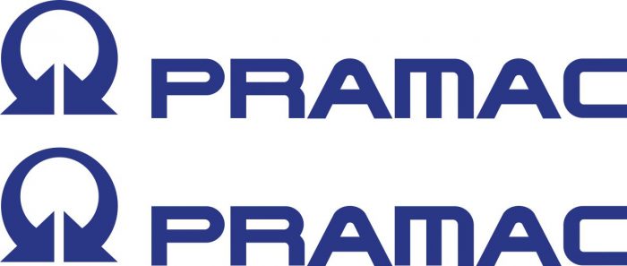 Наклейка логотип PRAMAC
