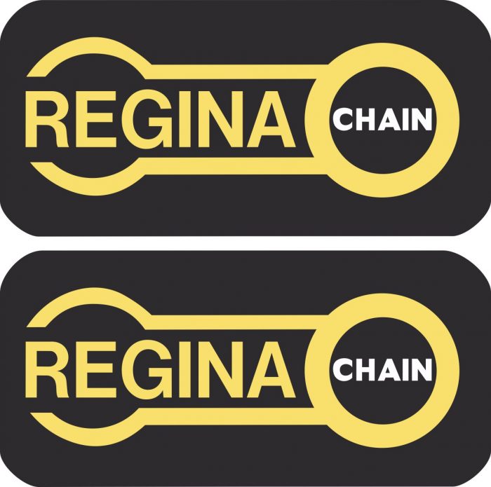Наклейка логотип REGINA-CHAIN