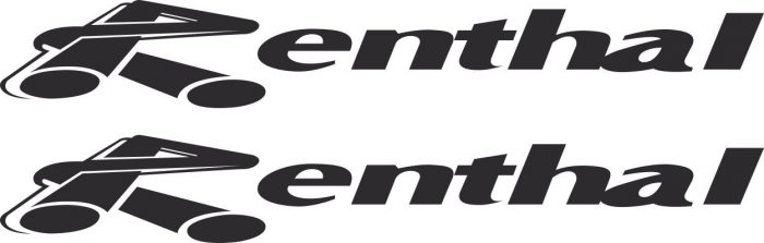 Наклейка логотип RENTHAL-SIMPLE
