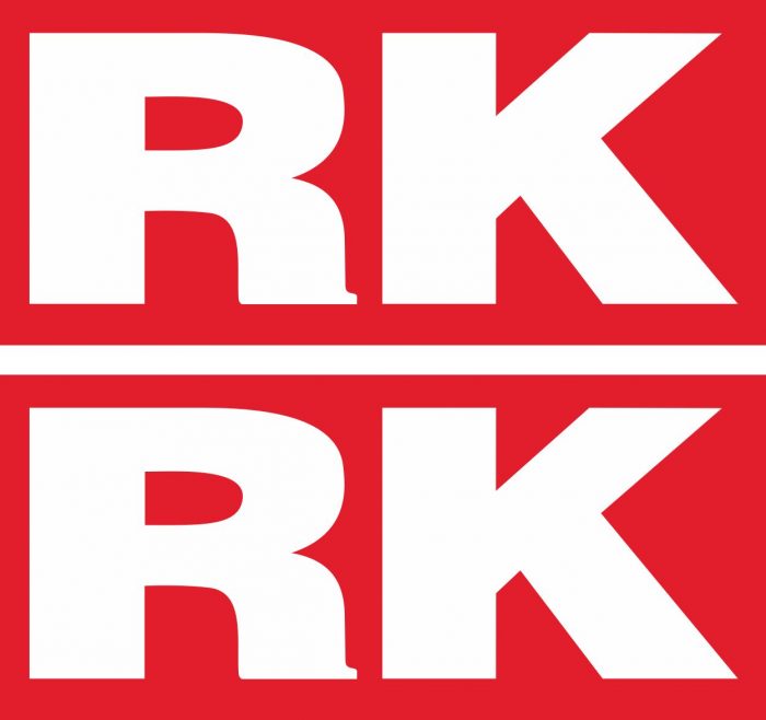 Наклейка логотип RK-RED