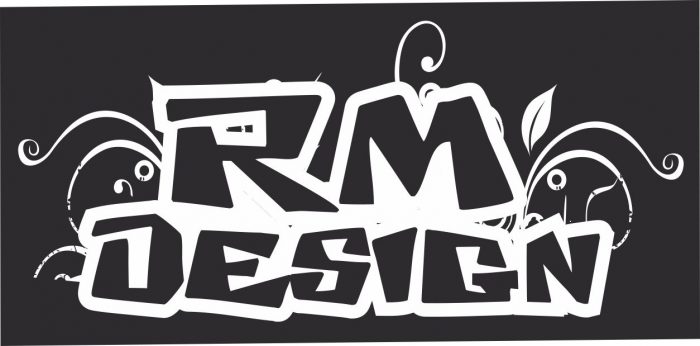 Наклейка логотип RM-DESIGN