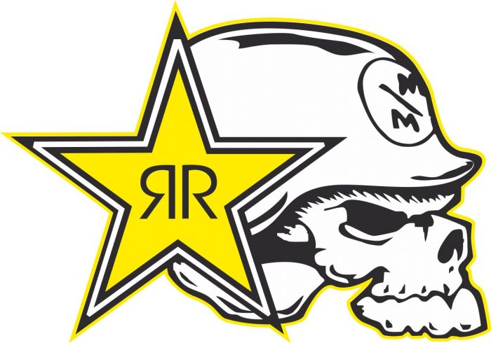 Наклейка логотип ROCKSTAR