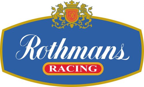 Наклейка логотип ROTHMANS-RACING