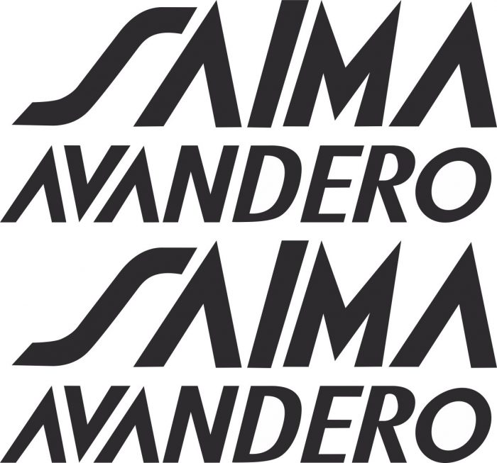 Наклейка логотип SAIMA-AVANDERO