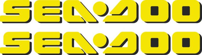 Наклейка логотип SEA-DOO