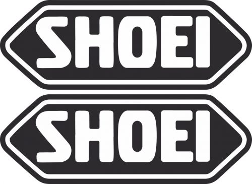 Наклейка логотип SHOEI-BLACK