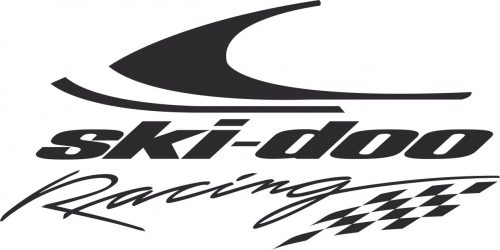 Наклейка логотип SKI-DOO-RACING