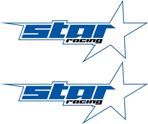 Наклейка логотип STAR-RACING