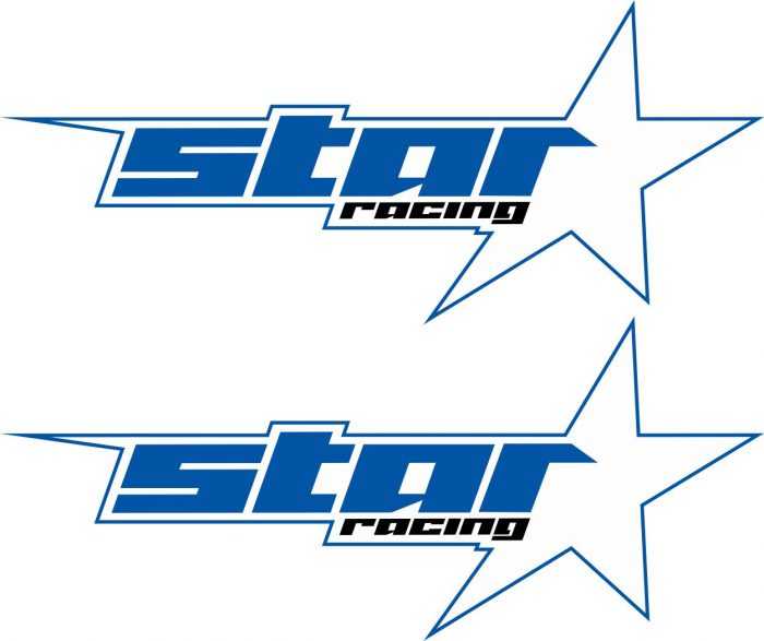 Наклейка логотип STAR-RACING