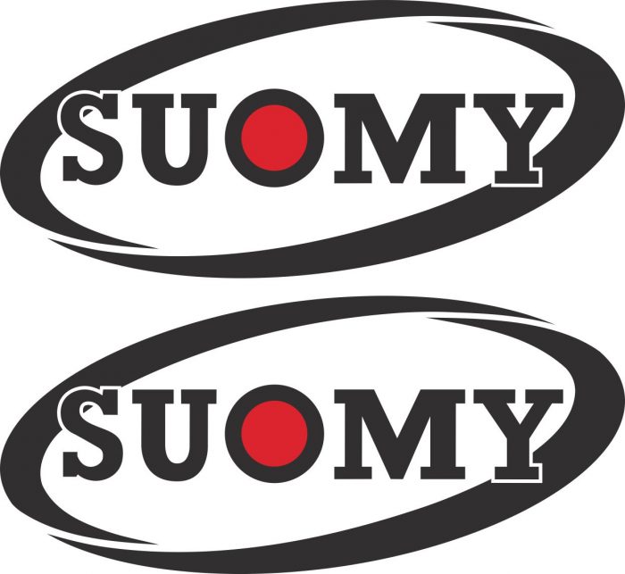 Наклейка логотип SUOMY-HELMETS