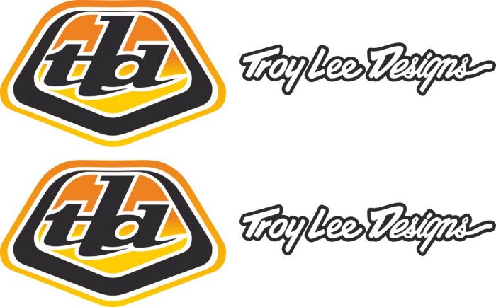 Наклейка логотип TROY-LEE